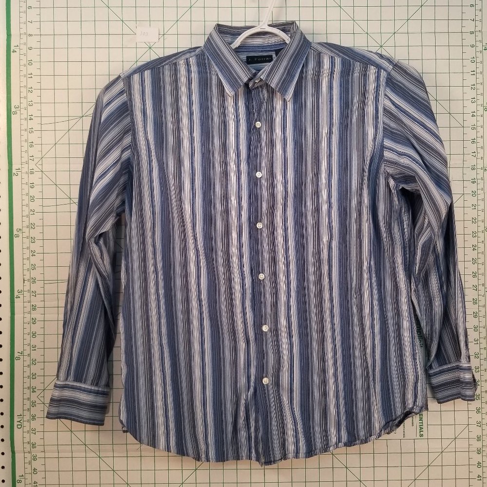 J. Ferrar Long Sleeve Button Down XL